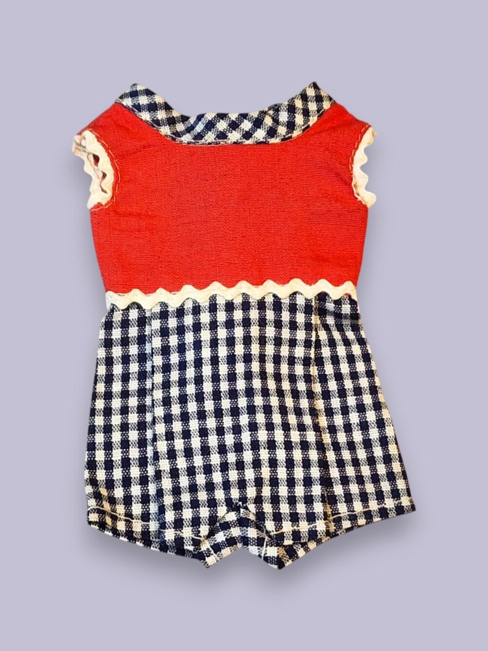 1960's Ideal Tammy Pepper Doll Original Gingham Romper